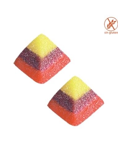 Pirámides Azúcar de goma 1Kg Damel Golosinas a granel