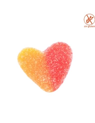 Corazón Melocotón 250uds Damel Golosinas