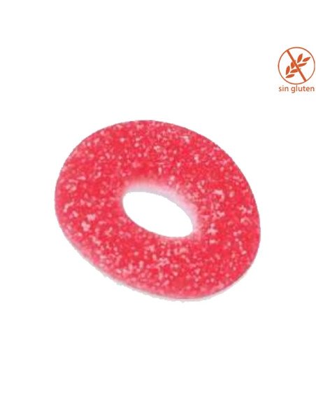 Aros de fresa goma 1Kg Fini Golosinas