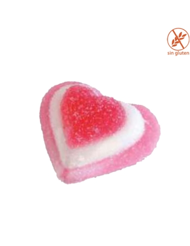Corazón Tricolor goma 1Kg Fini Golosinas
