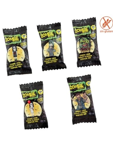 Caramelos Halloween Zombie relleno soda 200uds Cerdán