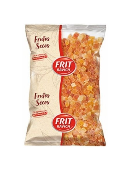Papaya deshidratada y confitada a Dados 1Kg Frit Ravich