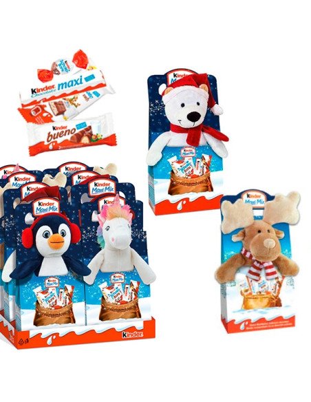 Kinder Peluche Navidad 1Ud