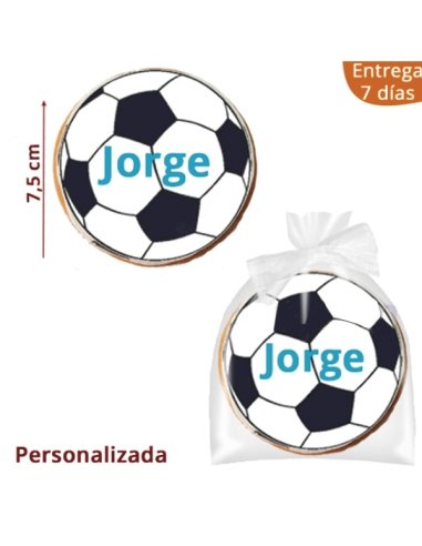 Galletas Pelota Futbol Personalizadas