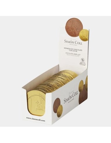 Medallón Chocolate Mediano 68mm 36ud Simón Coll