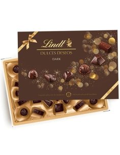 Cajas Bombones Negros Dulces Deseos 337gr Lindt