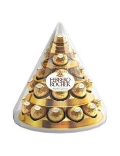 Caja Bombones Cono Ferrero Rocher T28