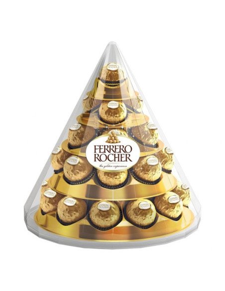 Caja Bombones Cono Ferrero Rocher T28
