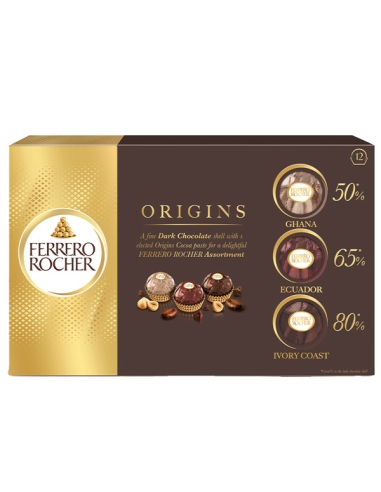 Caja Bombones Ferrero Rocher Origins T-12