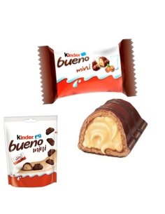 Mini Kinder Bueno 16 Bolsitas de 108Gr