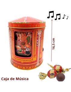 Caja Bombones Musical Carrusel Romeo Y Julieta 150Gr