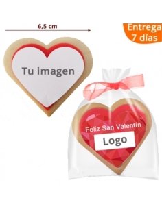 Galleta Corazón Personalizada