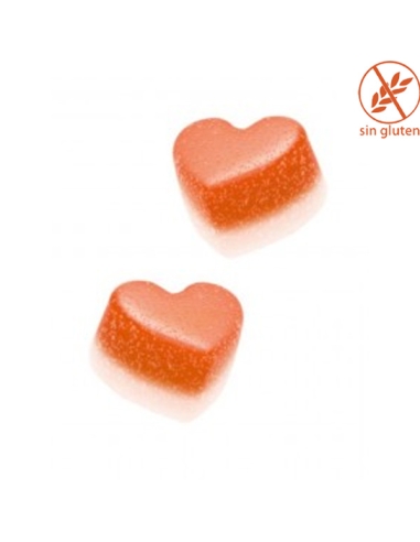 Corazón Melocotón Relleno 1Kg Fini Golosinas