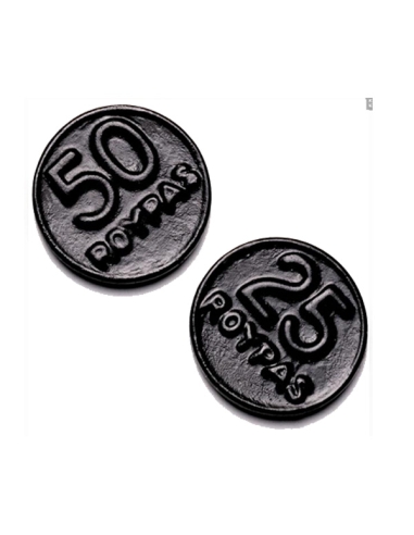 Monedas Regaliz 200uds Roypas