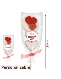 Brocheta Nube San Valentín 2024 Personalizada