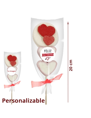 Brocheta Nube San Valentín 2024 Personalizada