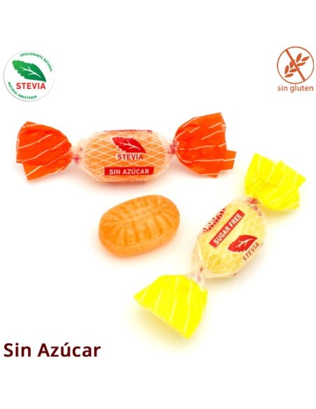 Caramelos Geriovit Gajos ácidos sin azúcar 1Kg Gerio