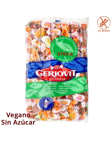 Caramelos Goma Jelly Stevia sin azúcar y veganos 1Kg Gerio