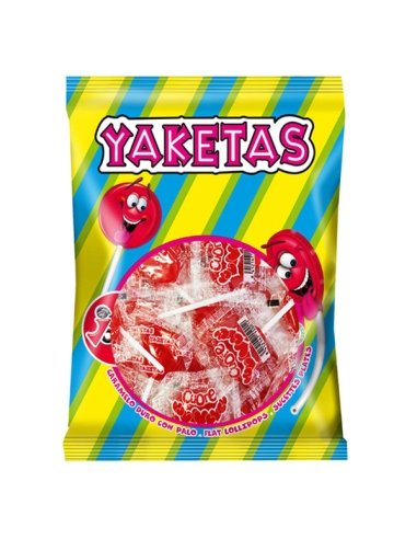 Piruleta Corazón Rojo Cereza 95uds Jake Golosinas