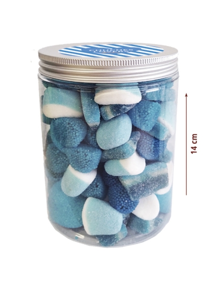 Tarro Chuches Surtidas Azul 700Gr