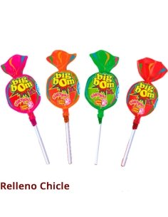 CHUPA CHICLE BIG BOM XL 90uds Americandy