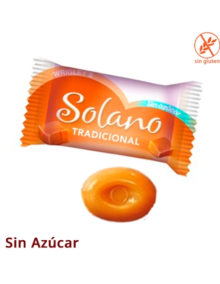 Caramelos Solano Tradicional sin azúcar 1Kg (330Uds Aprox)