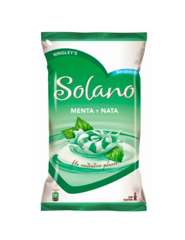 Caramelos Solano Menta y Nata sin azúcar 1Kg (330uds aprox)