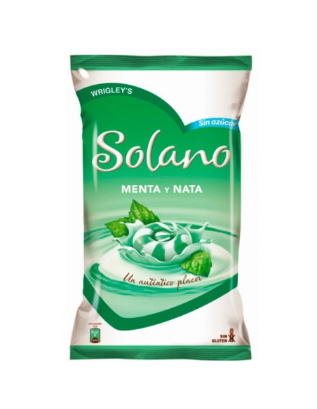 Caramelos Solano Menta y Nata sin azúcar 1Kg (330uds aprox)