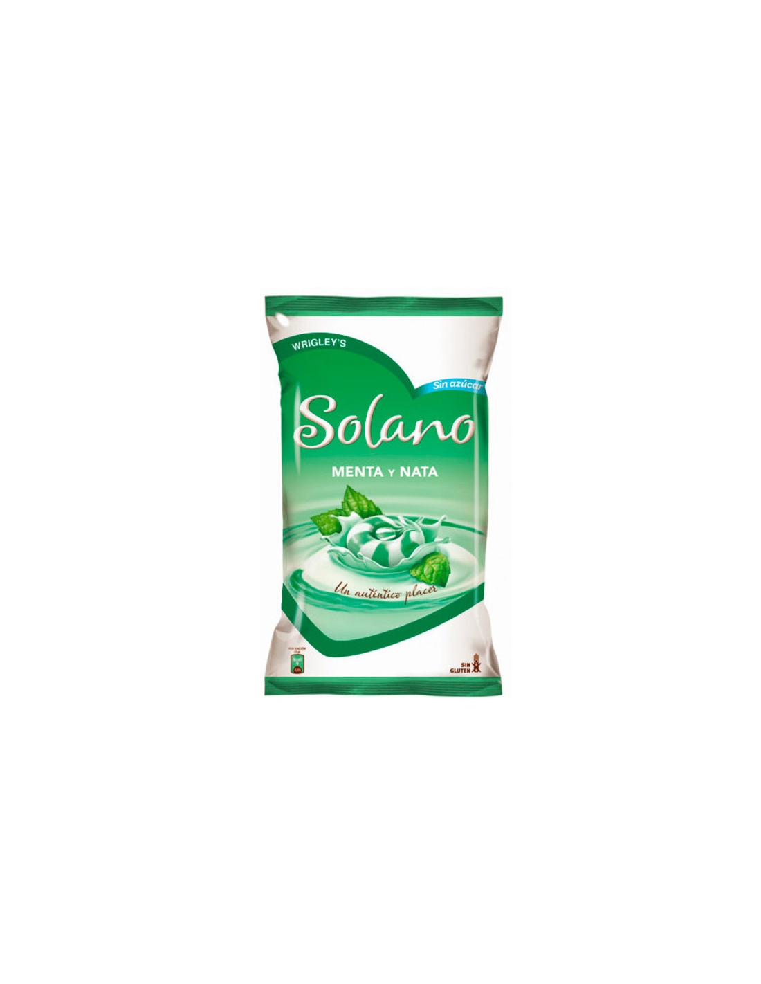 Caramelos Solano Menta y Nata sin azúcar 1Kg (330uds aprox)