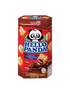 Galletas Hello Panda Crema Chocolate 50gr 10 cajitas