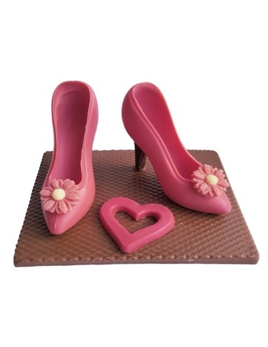 Mona Chocolate Zapatos de tacón 200Gr Agaraagar