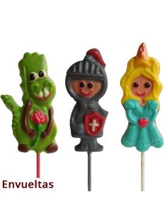 Piruletas Chocolate Sant Jordi 35gr 20uds Agaragar