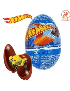 Huevo Chocolate Sorpresa Hot Wheels 24uds Zaini