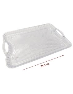 Bandeja Luxe rectangular 34.5x23cm 1ud
