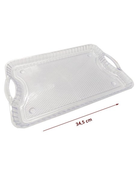 Bandeja Luxe rectangular 34.5x23cm 1ud