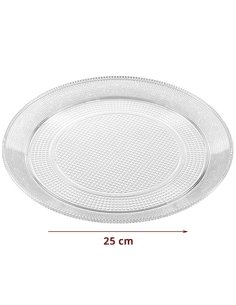 Bandeja Luxe Redonda 25cm 1ud para Mesa Dulce