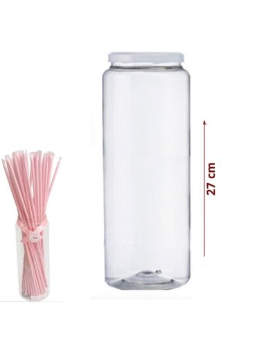 Tarro para Cañas Picapica Plástico Pet 1ud