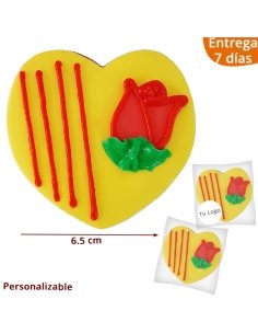 Galleta Corazón Sant Jordi Personalizable