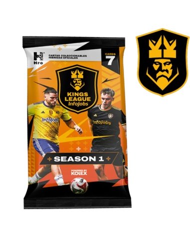 Sobre de Cartas Oficiales Kings League 1ud