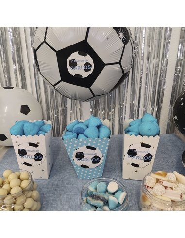 Mesa Chuches Comunión Fútbol Personalizada