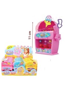 Juguete Máquina de Helados con caramelos 12uds