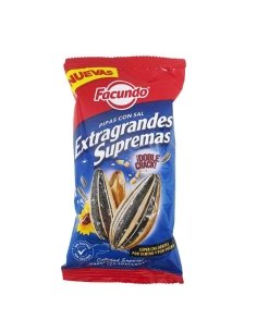 Pipas Extragrande Con Sal 90Gr 12Uds Facundo