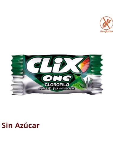 Chicles Clix One Clorofila 200uds