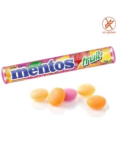 Caramelos Mentos Frutas stick 20uds