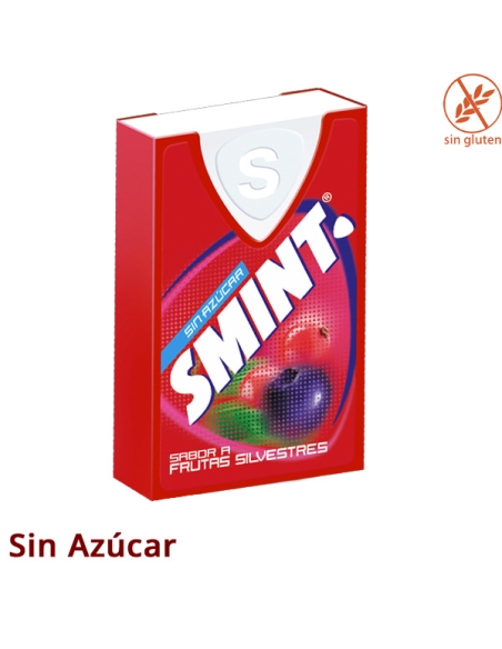 Caramelos Smint Frutas silvestres 12 cajitas