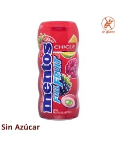 Mentos Chicle Frutas 15 chicles 10 Botes