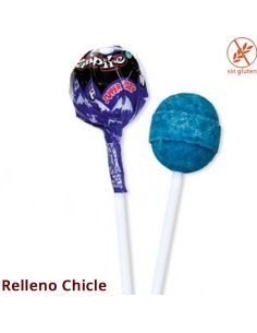 Chupa Ácido Pintalenguas con chicle Vampiro 100uds Fini Golosinas