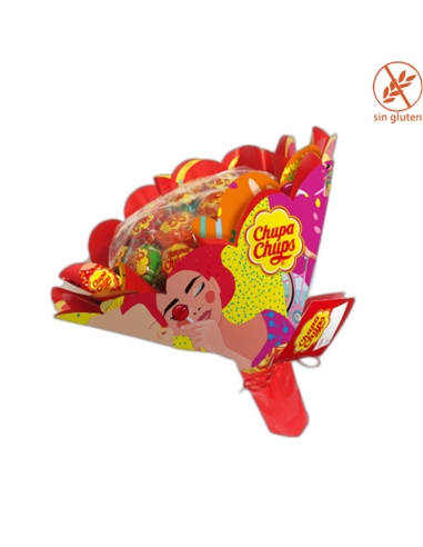Ramo de 19 Chupa Chups de sabores surtidos