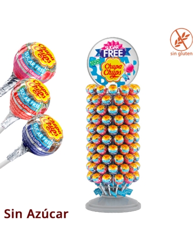 Rueda Caramelos Chupa Chups Sin Azúcar 120uds
