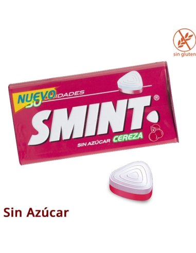 Lata de Caramelos Smint sabor Cereza 12 cajitas